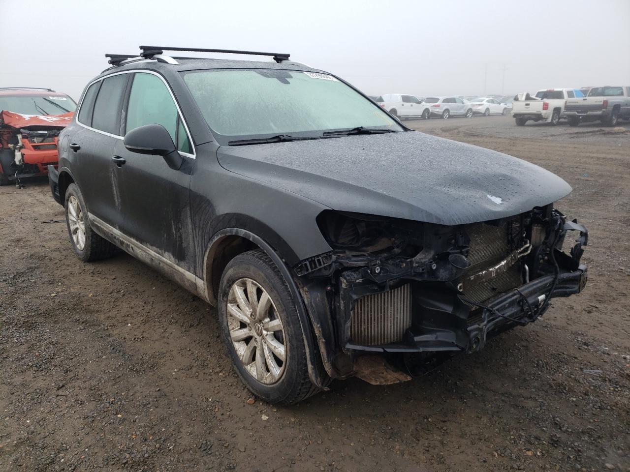 VOLKSWAGEN TOUAREG V6 2012 with VIN WVGFK9BP5CD004458 - Photo from auction