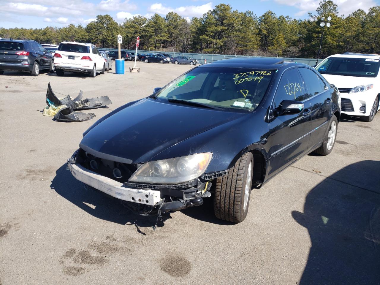 Photo 2 from auction – 2007 ACURA RL with VIN JH4KB16617C000049