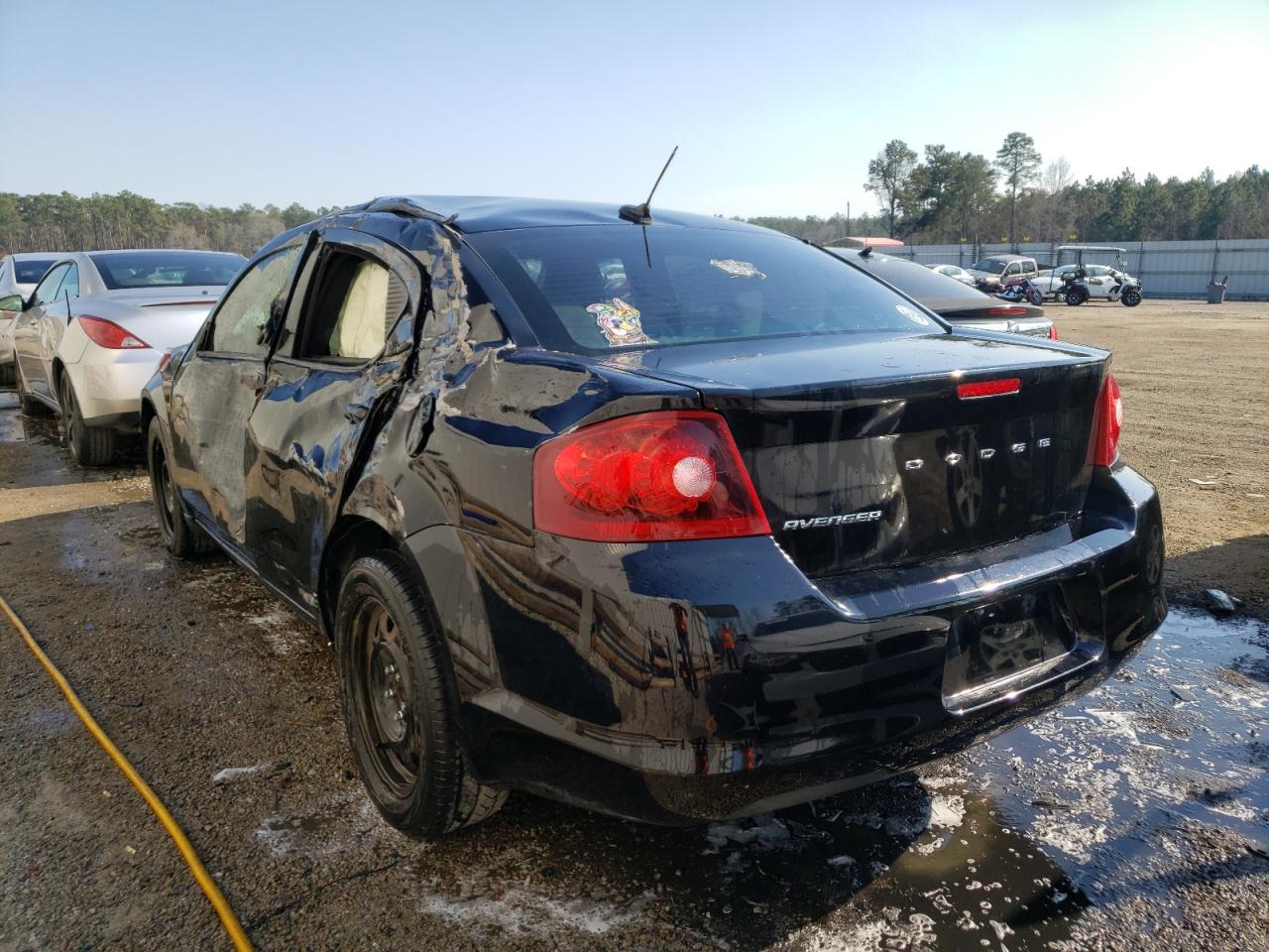 Photo 3 from auction – 2012 DODGE AVENGER SE with VIN 1C3CDZAB9CN207231