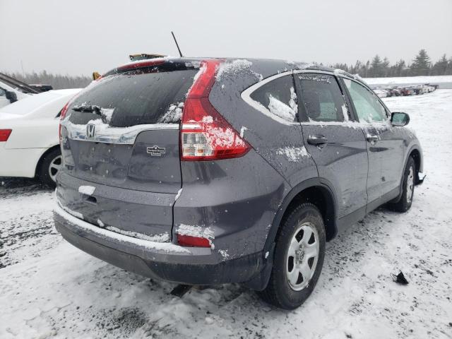 Photo 4 from auction – 2016 HONDA CR-V LX with VIN 2HKRM3H37GH003812