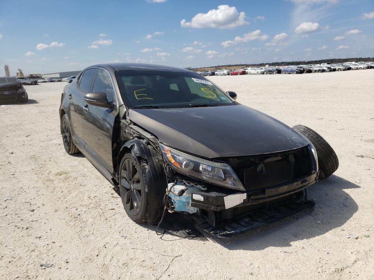 KIA OPTIMA LX 2015 with VIN 5XXGM4A79FG398483 - Photo from auction