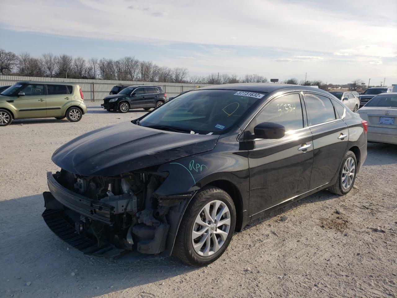 Photo 2 from auction – 2019 NISSAN SENTRA S with VIN 3N1AB7AP1KY402768