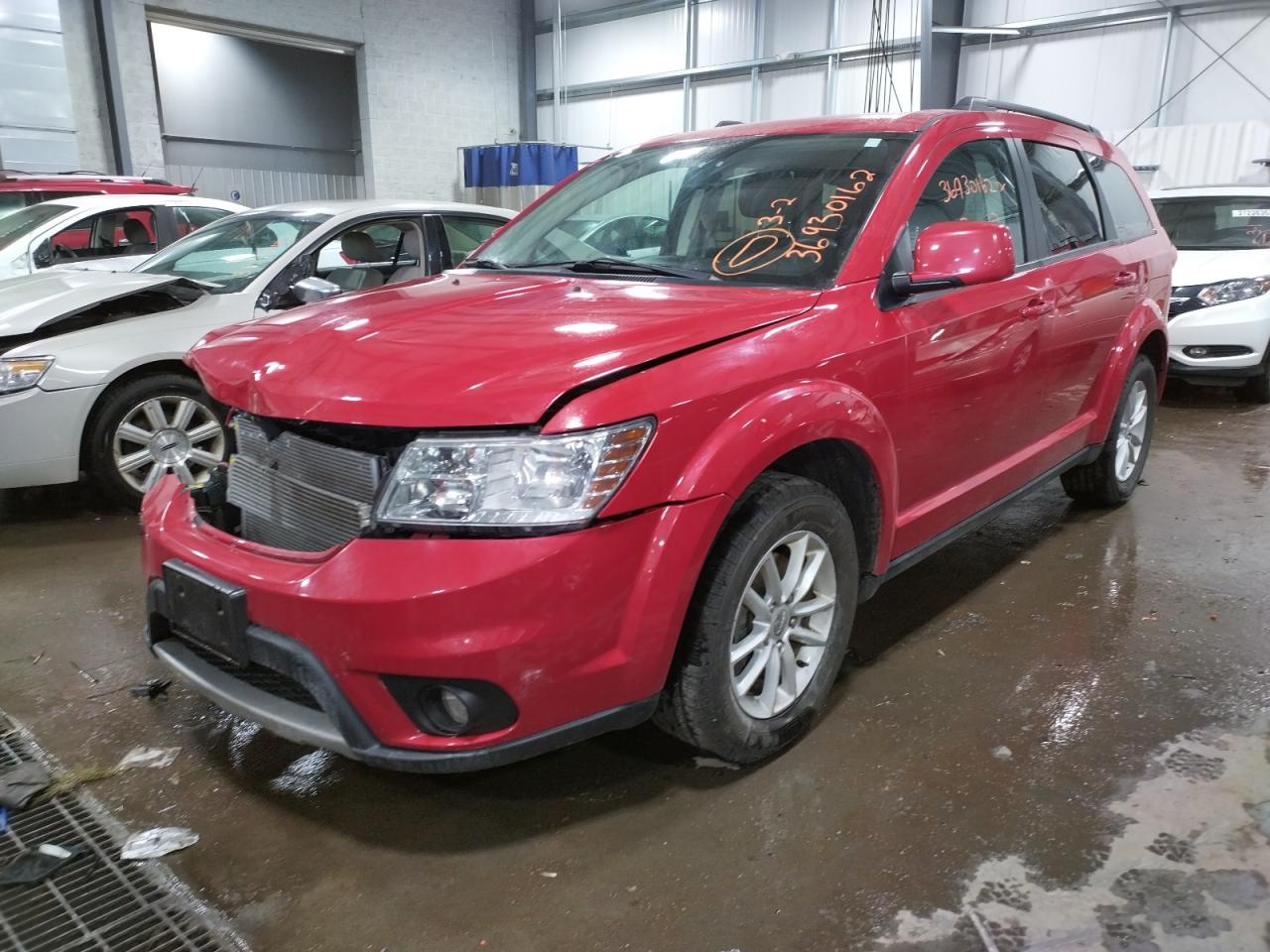 Photo 2 from auction – 2014 DODGE JOURNEY SX with VIN 3C4PDCBG7ET188850