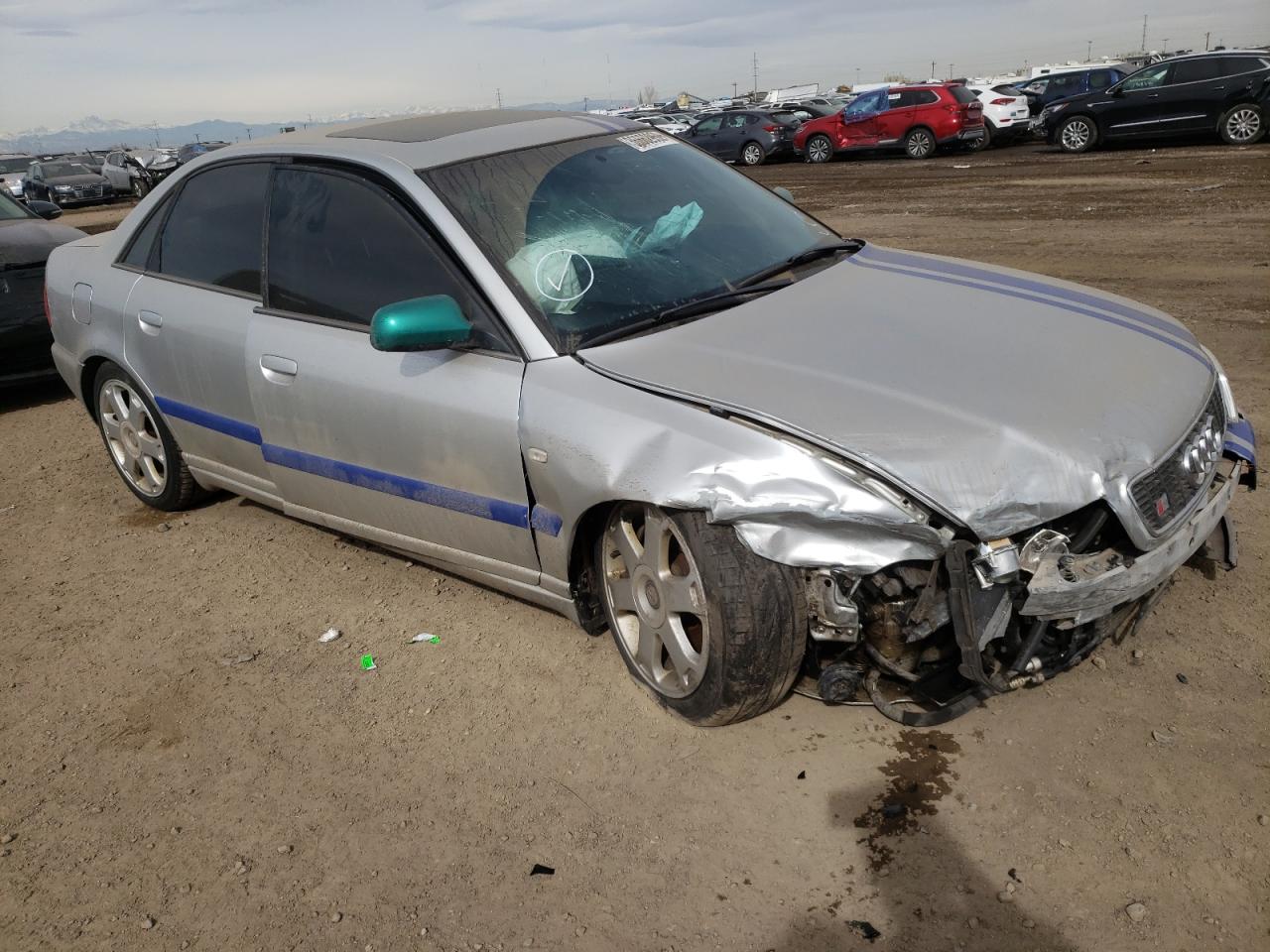 AUDI S4 2.7 QUA 2000 with VIN WAUDD68D0YA047533 - Photo from auction