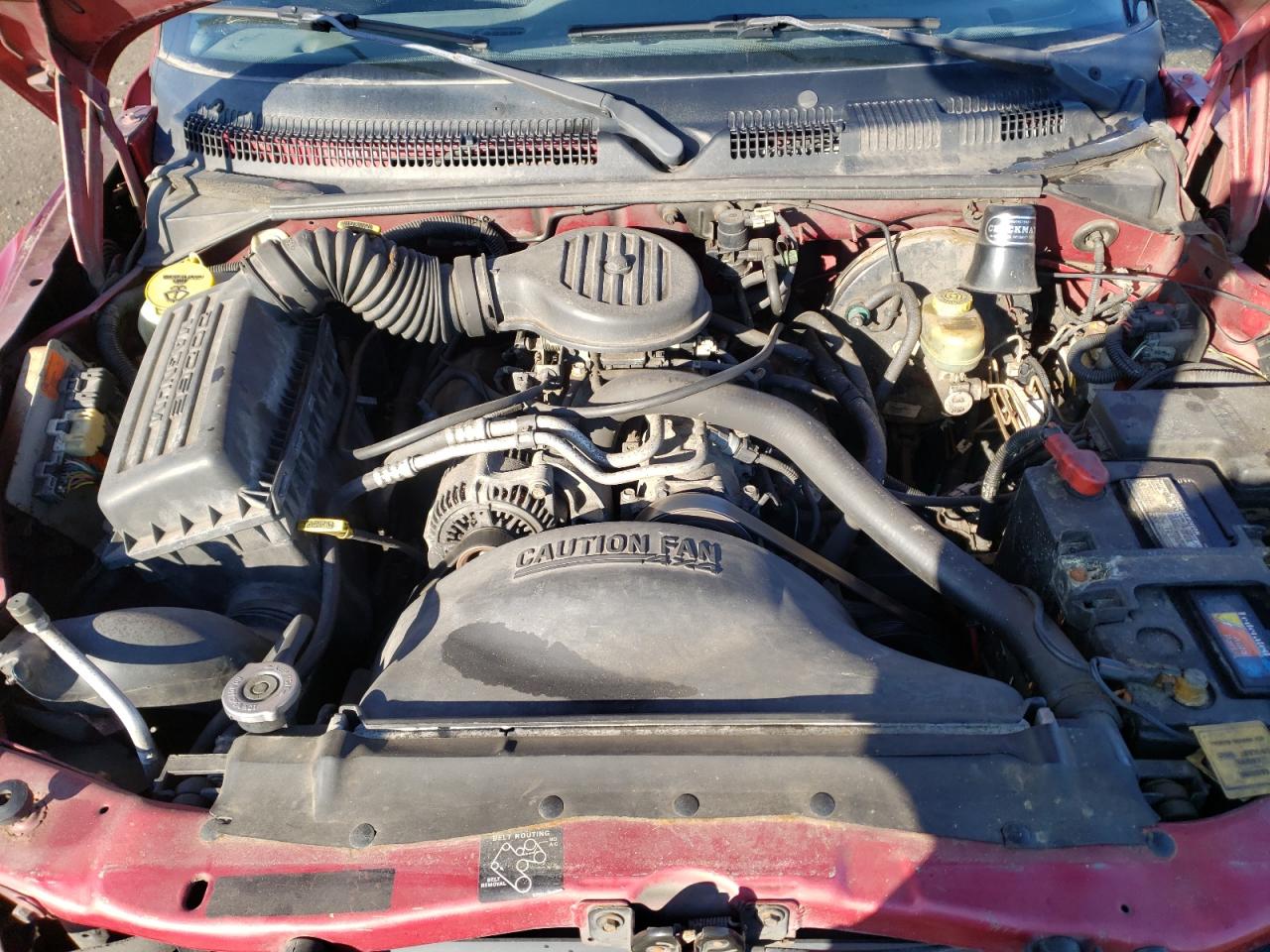 Photo 7 from auction – 1998 DODGE DAKOTA with VIN 1B7GG22X4WS527827