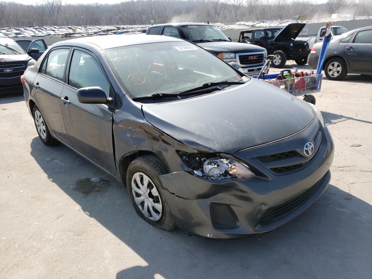 TOYOTA COROLLA BA 2011 with VIN 2T1BU4EE2BC691436 - Photo from auction