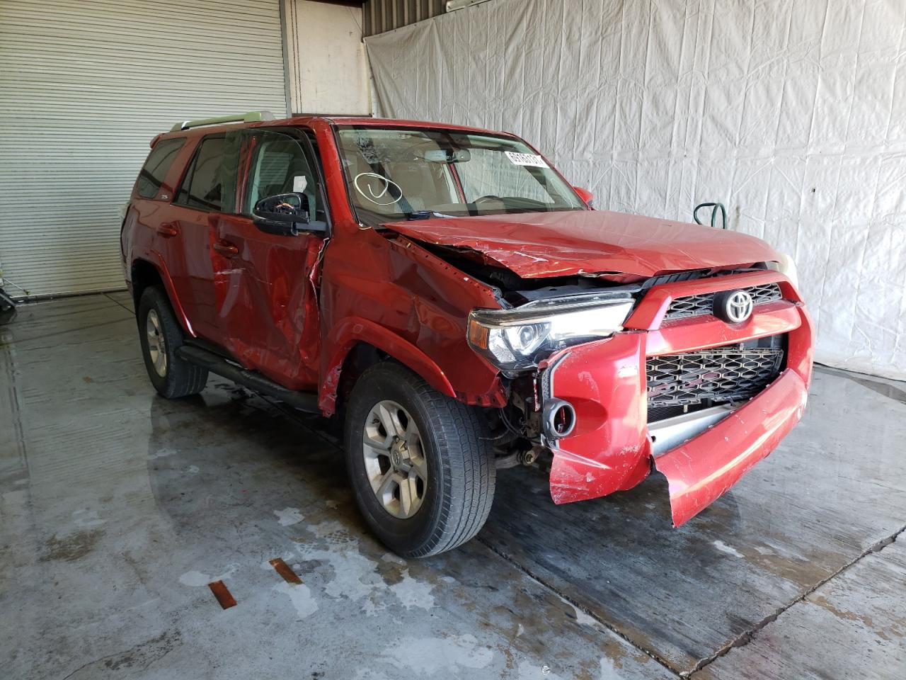 TOYOTA 4RUNNER SR 2014 with VIN JTEZU5JR1E5082591 - Photo from auction