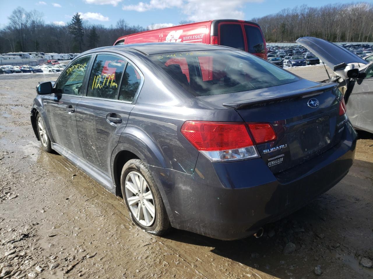Photo 3 from auction – 2011 SUBARU LEGACY 2.5 with VIN 4S3BMBC69B3236821