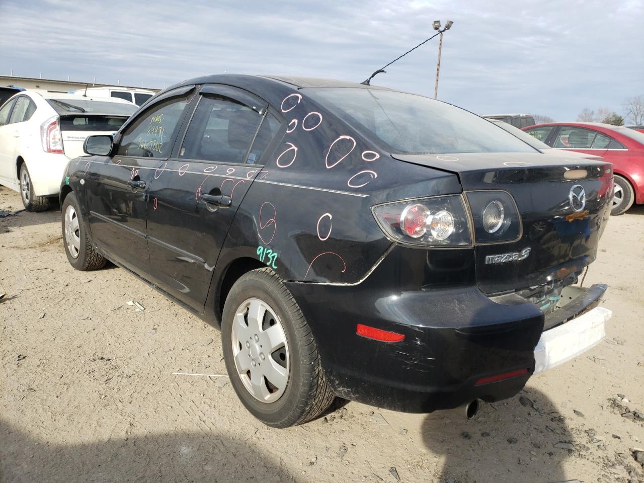 Photo 3 from auction – 2008 MAZDA 3 I with VIN JM1BK12F681819935