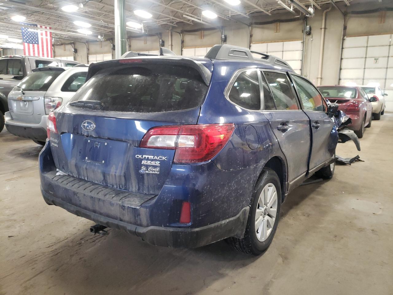 Photo 4 from auction – 2016 SUBARU OUTBACK 2. with VIN 4S4BSAHCXG3346911