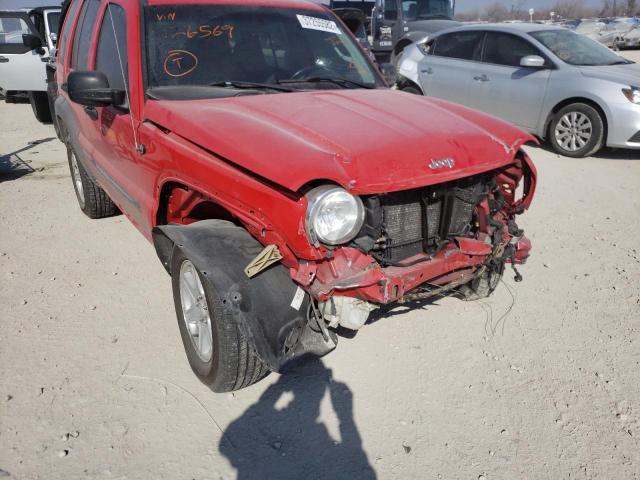 Photo 9 from auction – 2004 JEEP LIBERTY SP with VIN 1J4GL48K44W126569