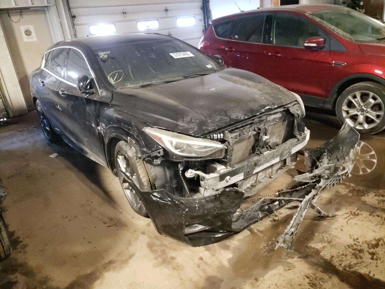 INFINITI QX30 BASE 2018 with VIN SJKCH5CP3JA040111 - Photo from auction