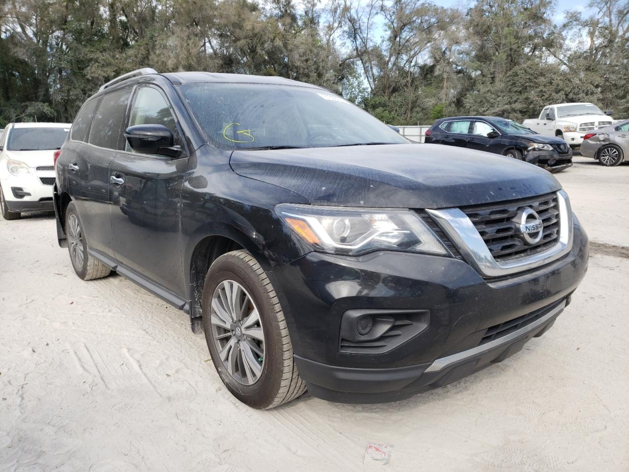 NISSAN PATHFINDER 2018 with VIN 5N1DR2MN7JC650948 - Photo from auction