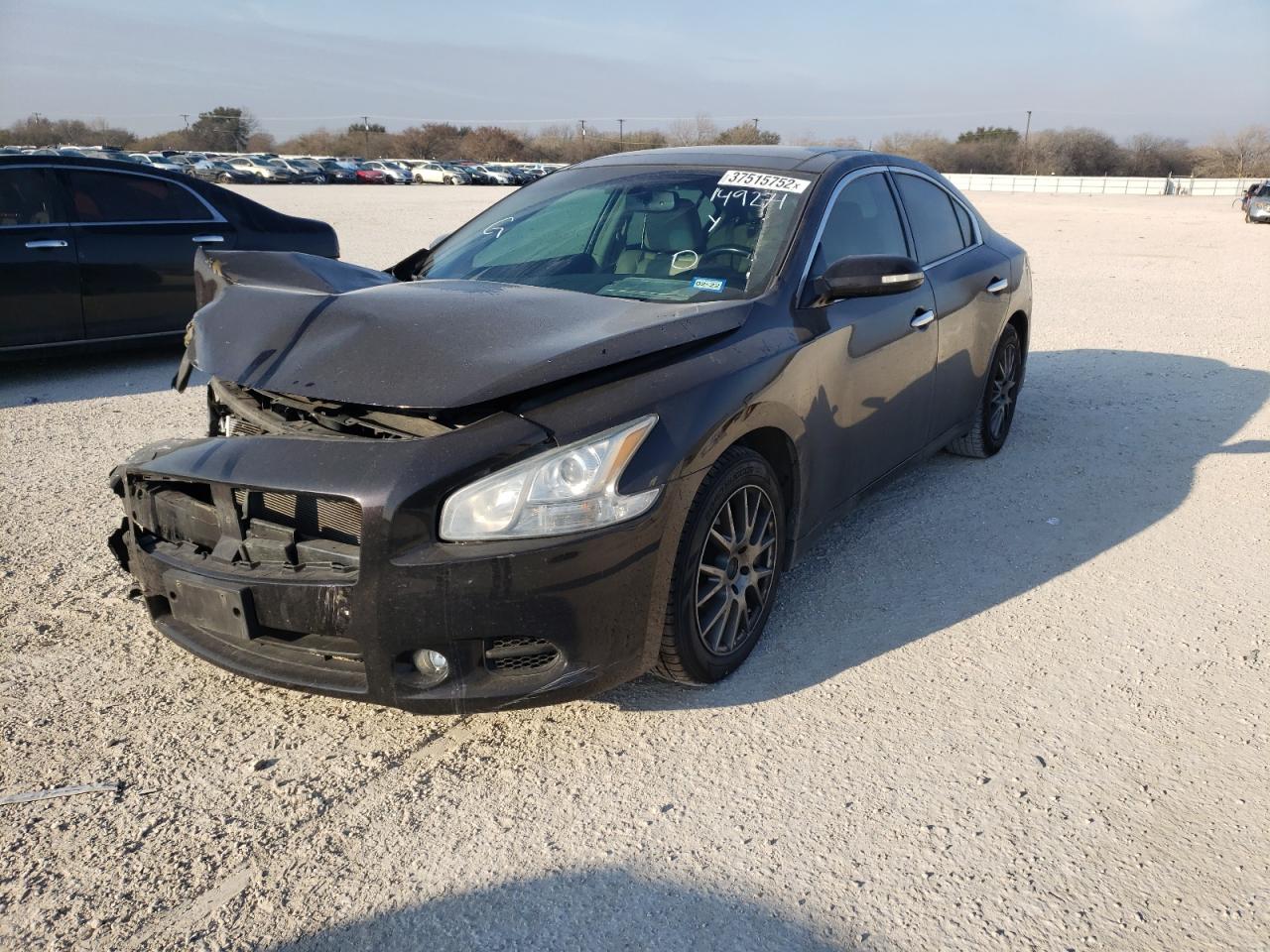 Photo 2 from auction – 2012 NISSAN MAXIMA S with VIN 1N4AA5AP2CC869315