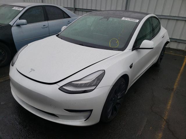 Photo 2 from auction – 2021 TESLA MODEL 3 with VIN 5YJ3E1EC3MF850879