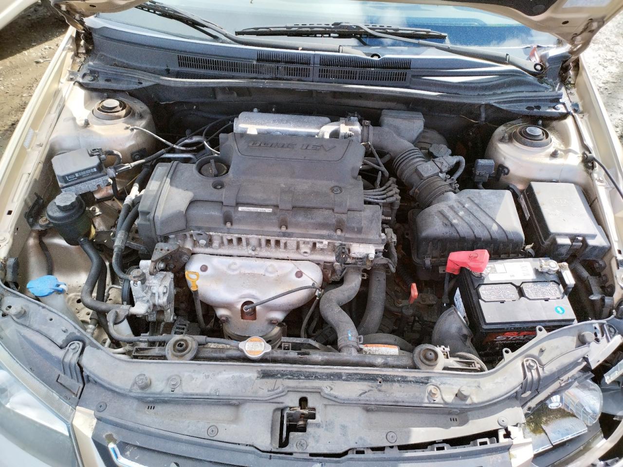 Photo 7 from auction – 2009 KIA SPECTRA EX with VIN KNAFE221495666692