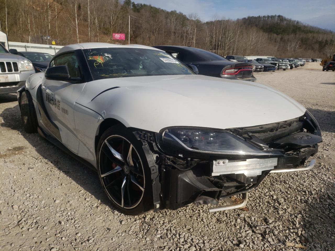 TOYOTA SUPRA BASE 2021 with VIN WZ1DB0C03MW044229 - Photo from auction