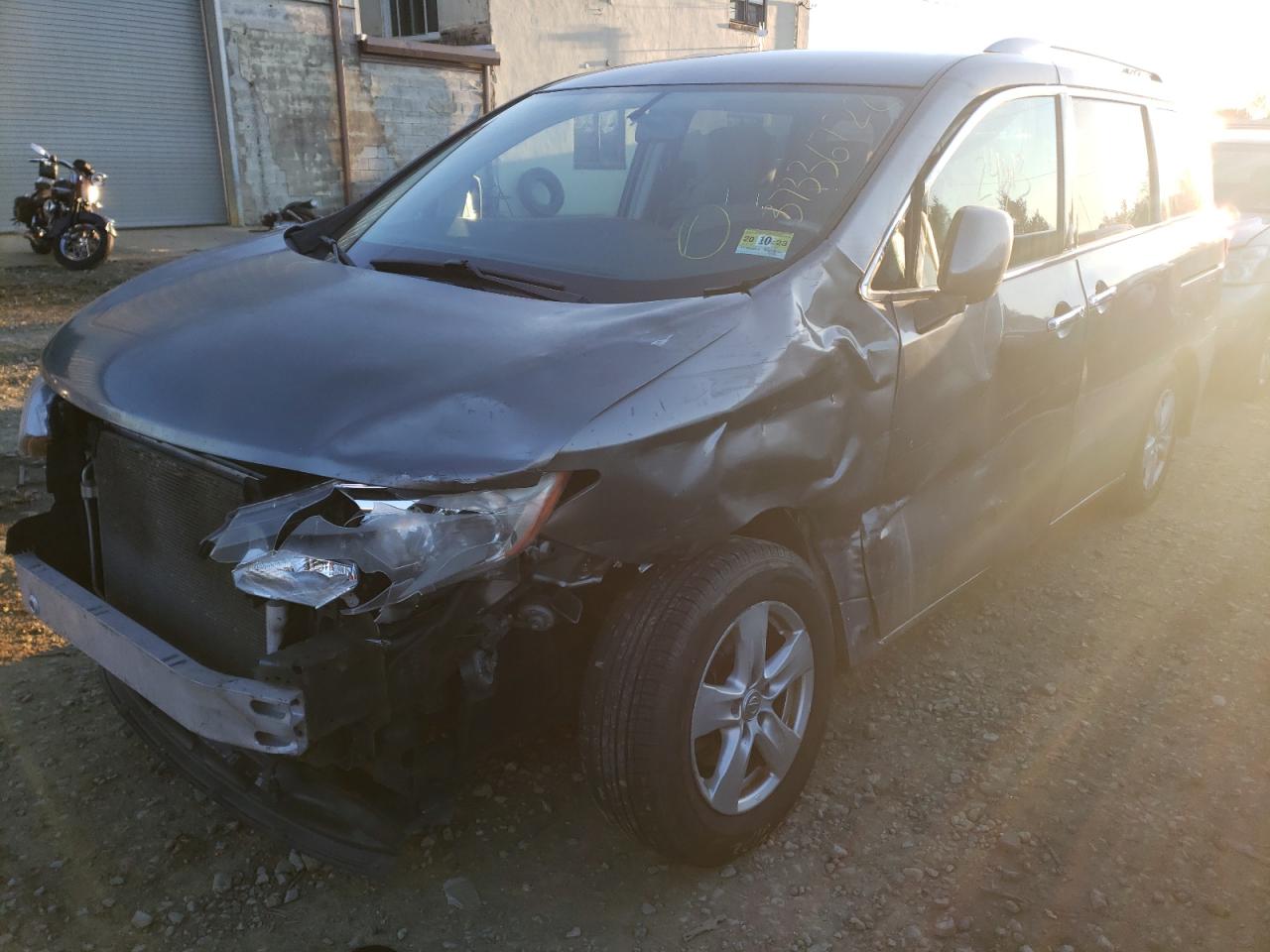 Photo 2 from auction – 2016 NISSAN QUEST S with VIN JN8AE2KP3G9156202
