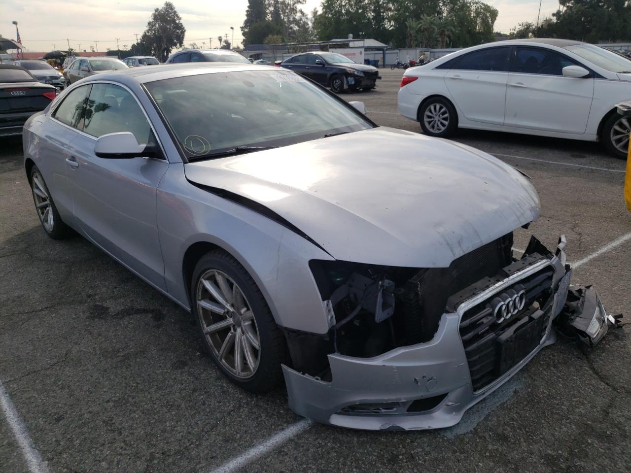 AUDI A5 PREMIUM 2015 with VIN WAUCFAFR8FA024666 - Photo from auction