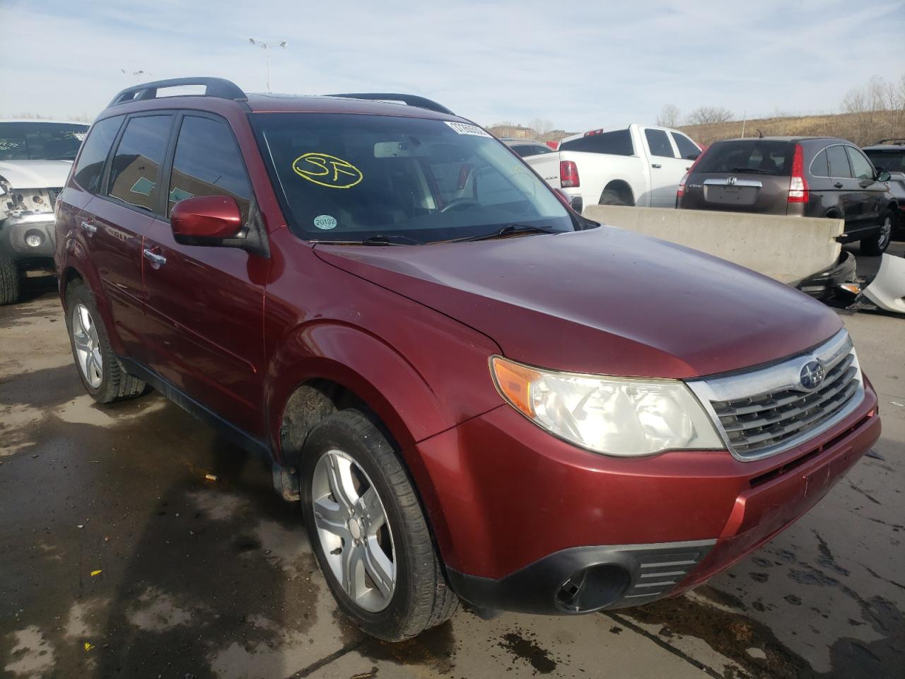 SUBARU FORESTER 2 2009 with VIN JF2SH63699H727822 - Photo from auction