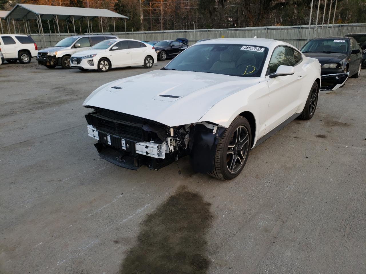 Photo 2 from auction – 2021 FORD MUSTANG with VIN 1FA6P8TH3M5132142