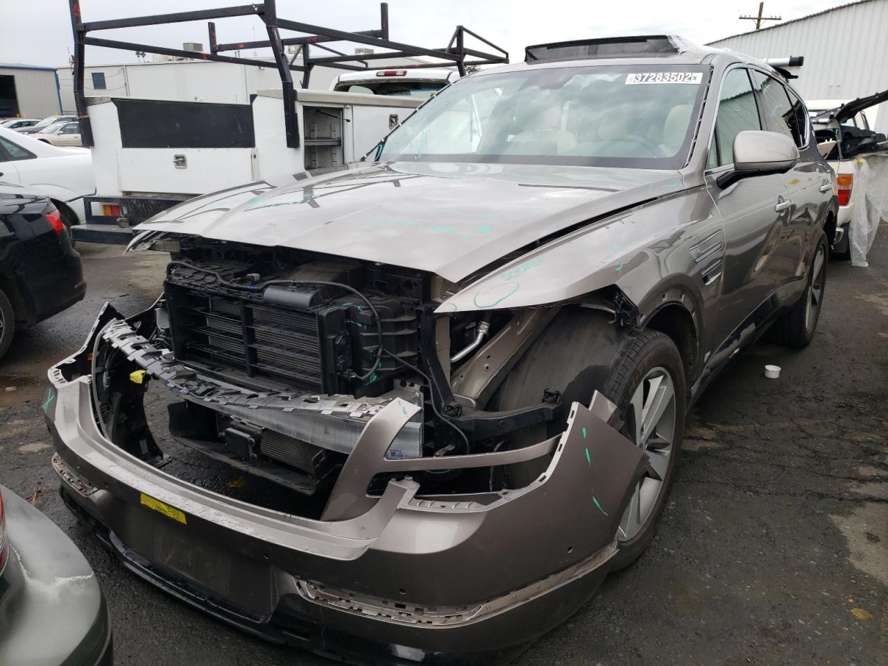 Photo 2 from auction – 2021 GENESIS GV80 BASE with VIN KMUHBDSB9MU041015