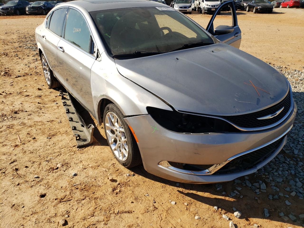 Photo 9 from auction – 2015 CHRYSLER 200 C with VIN 1C3CCCCG7FN700516