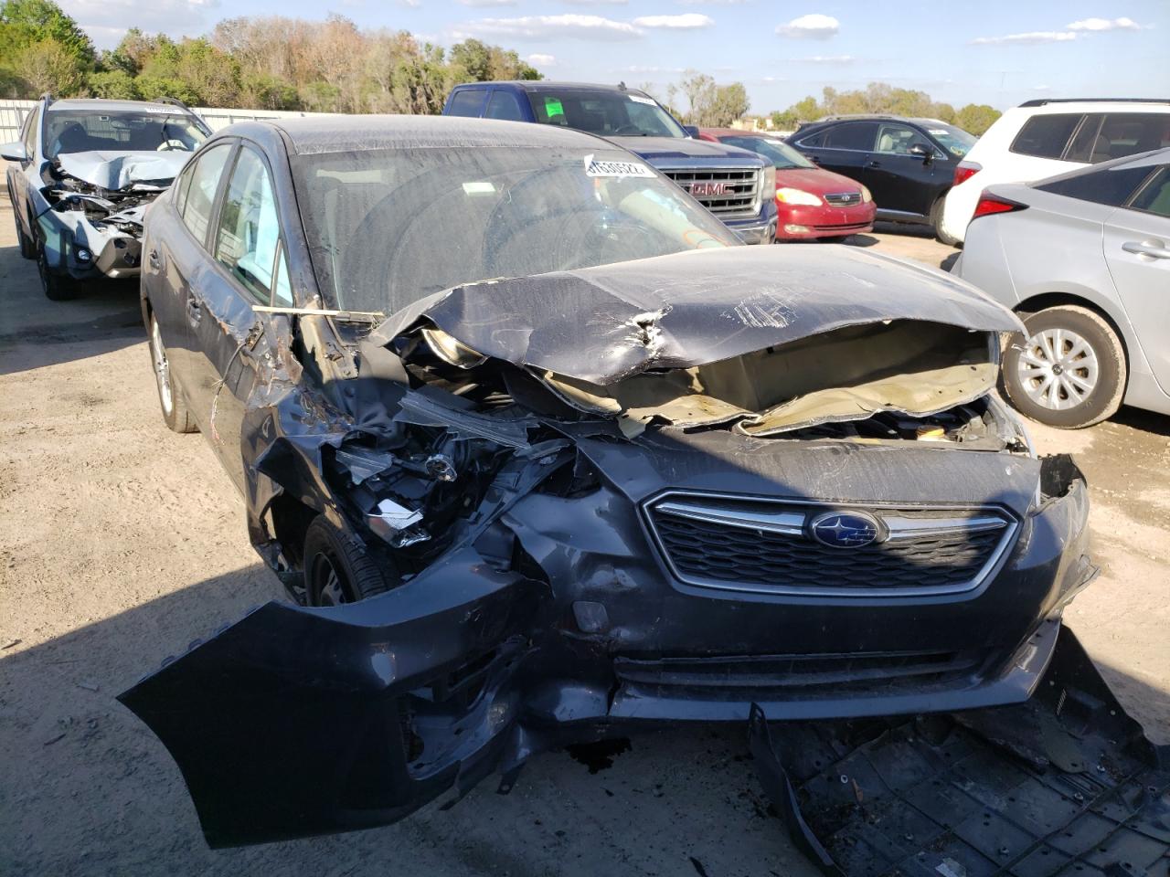 SUBARU IMPREZA 2018 with VIN 4S3GKAA65J3606945 - Photo from auction