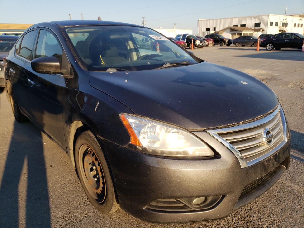 NISSAN SENTRA S 2013 with VIN 3N1AB7AP4DL662419 - Photo from auction