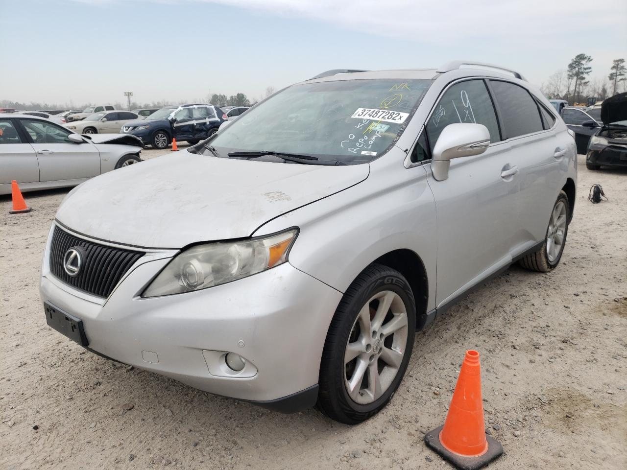Photo 2 from auction – 2011 LEXUS RX 350 with VIN 2T2ZK1BA6BC063007