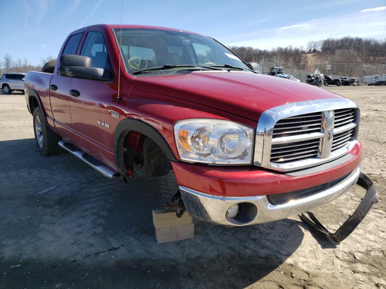 DODGE RAM 1500 S 2008 with VIN 1D7HU18238S579963 - Photo from auction