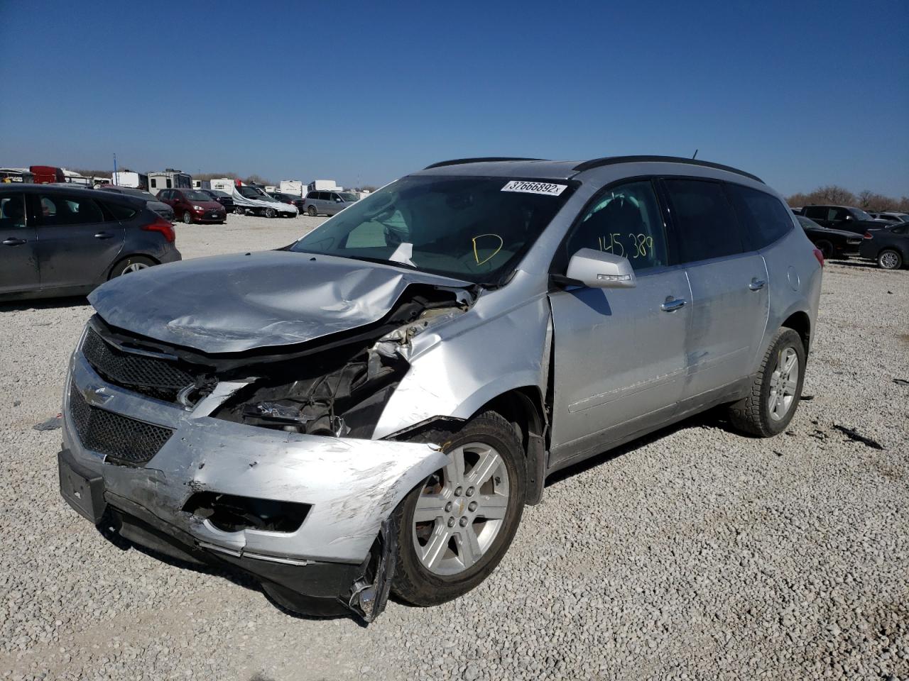 Photo 2 from auction – 2012 CHEVROLET TRAVERSE L with VIN 1GNKRJED7CJ129357