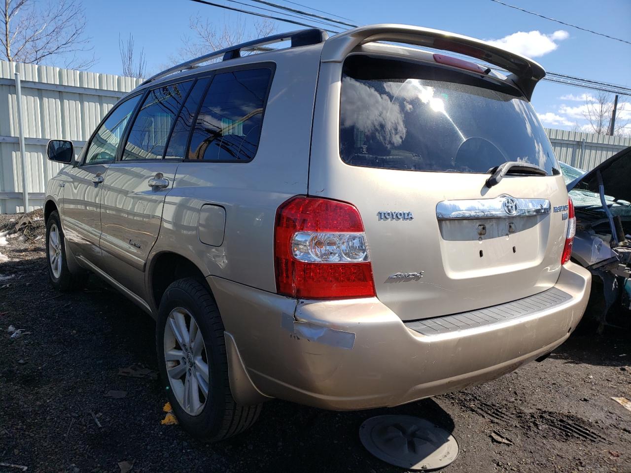 Photo 3 from auction – 2007 TOYOTA HIGHLANDER with VIN JTEEW21A270044403