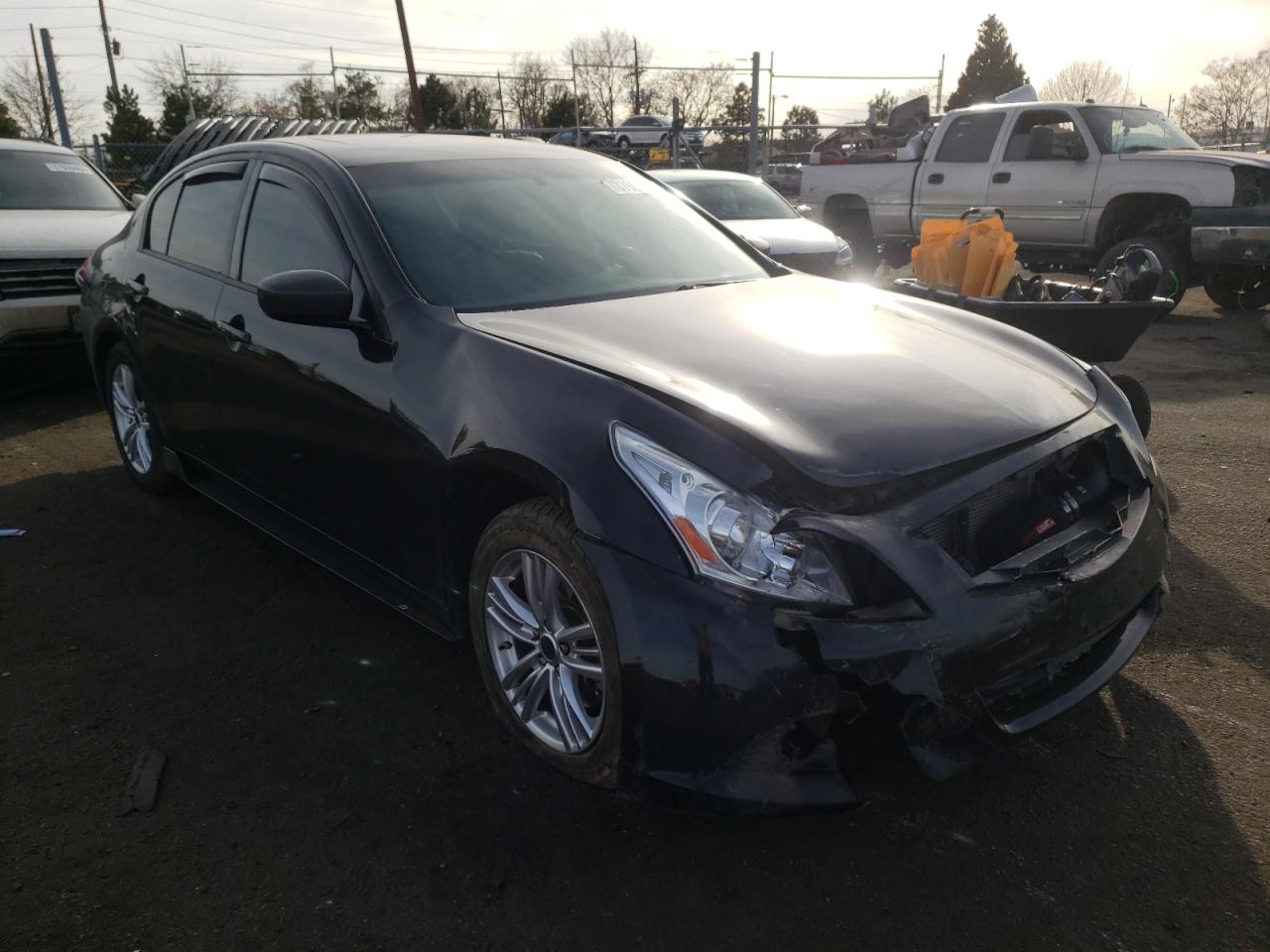 INFINITI G37 2013 with VIN JN1CV6AR1DM353699 - Photo from auction