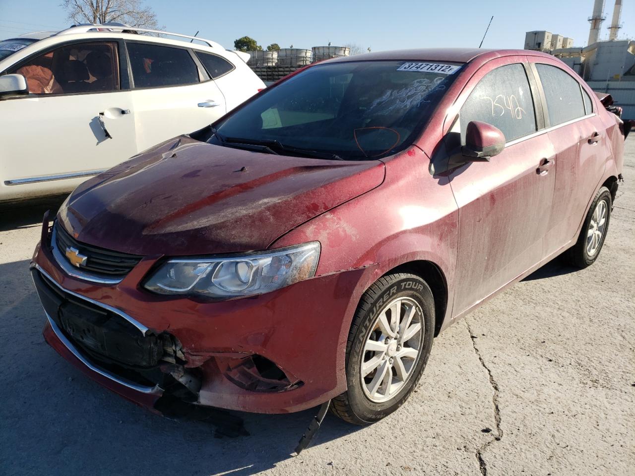 Photo 2 from auction – 2017 CHEVROLET SONIC LT with VIN 1G1JD5SH6H4112744