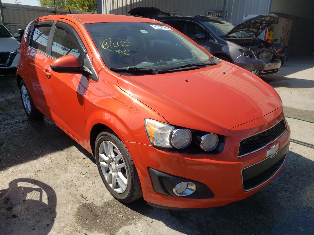 Photo 1 from auction – 2013 CHEVROLET SONIC LT with VIN 1G1JC6SHXD4167734