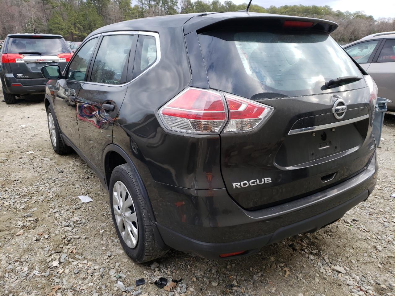 Photo 3 from auction – 2016 NISSAN ROGUE S with VIN 5N1AT2MV0GC814733