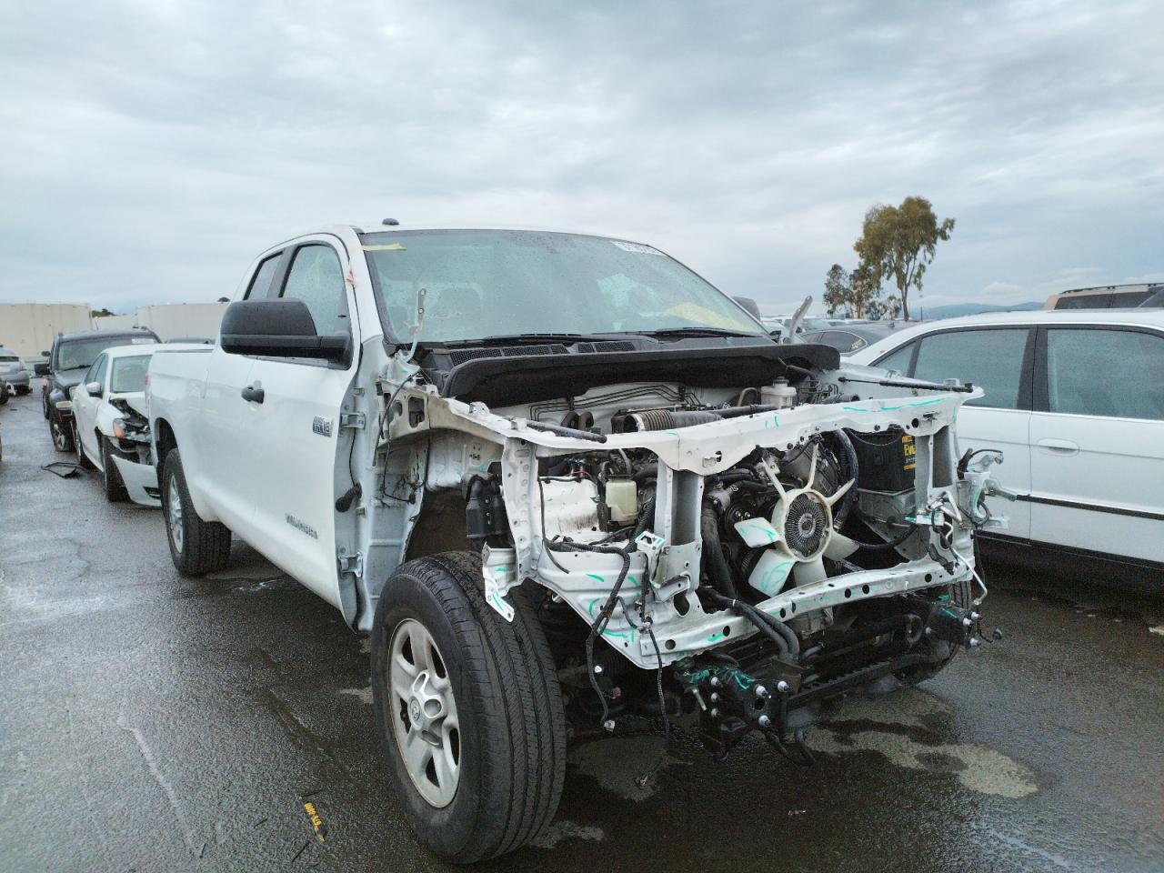 TOYOTA TUNDRA DOU 2017 with VIN 5TFRY5F13HX227232 - Photo from auction