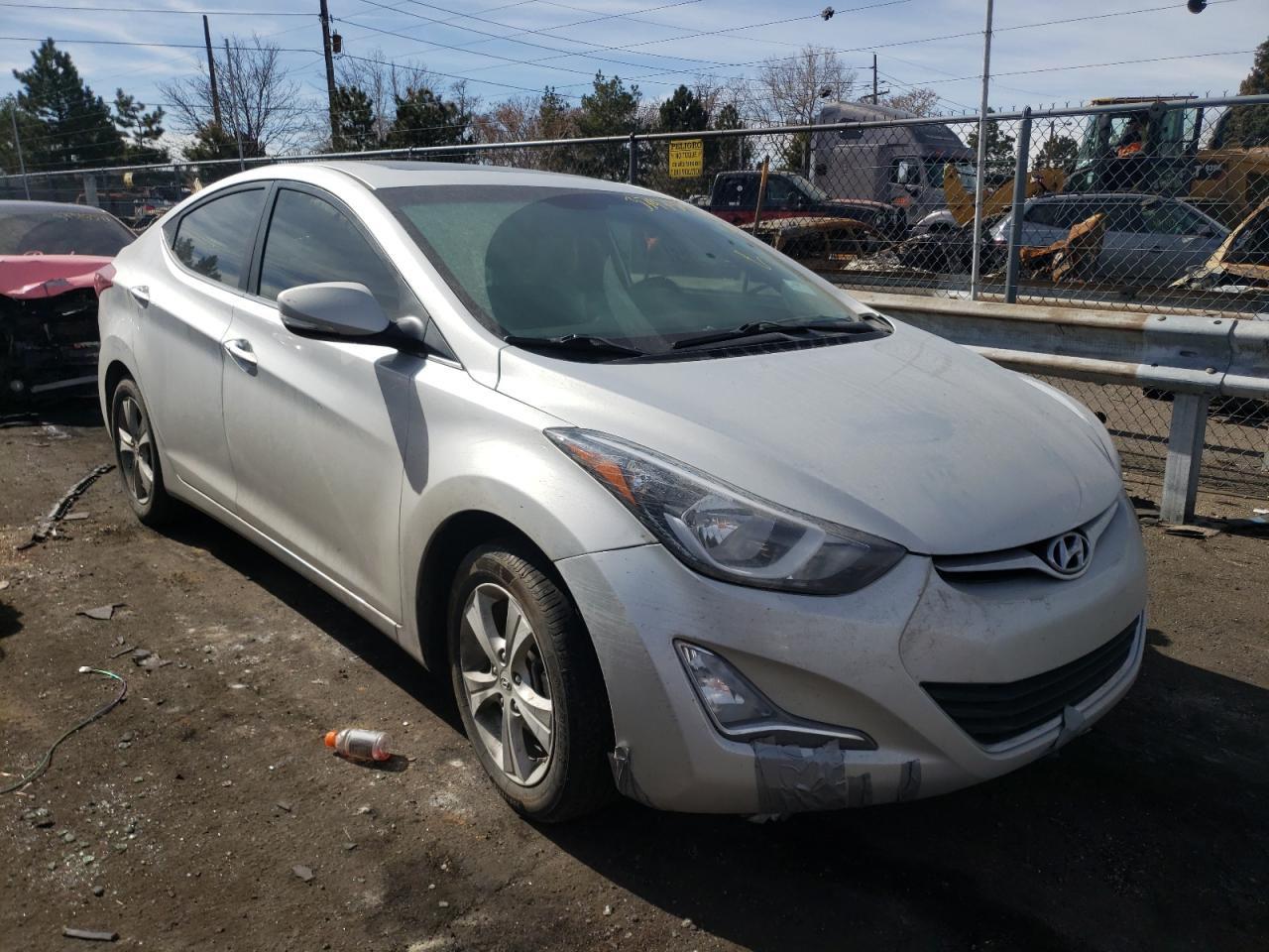HYUNDAI ELANTRA SE 2016 with VIN 5NPDH4AE7GH764758 - Photo from auction