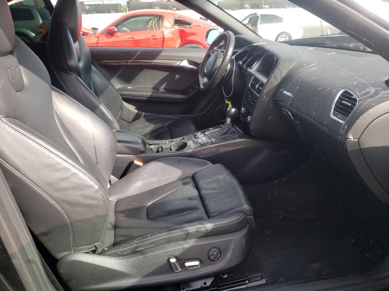 Photo 5 from auction – 2015 AUDI S5 PREMIUM with VIN WAUCGAFH9FN011440