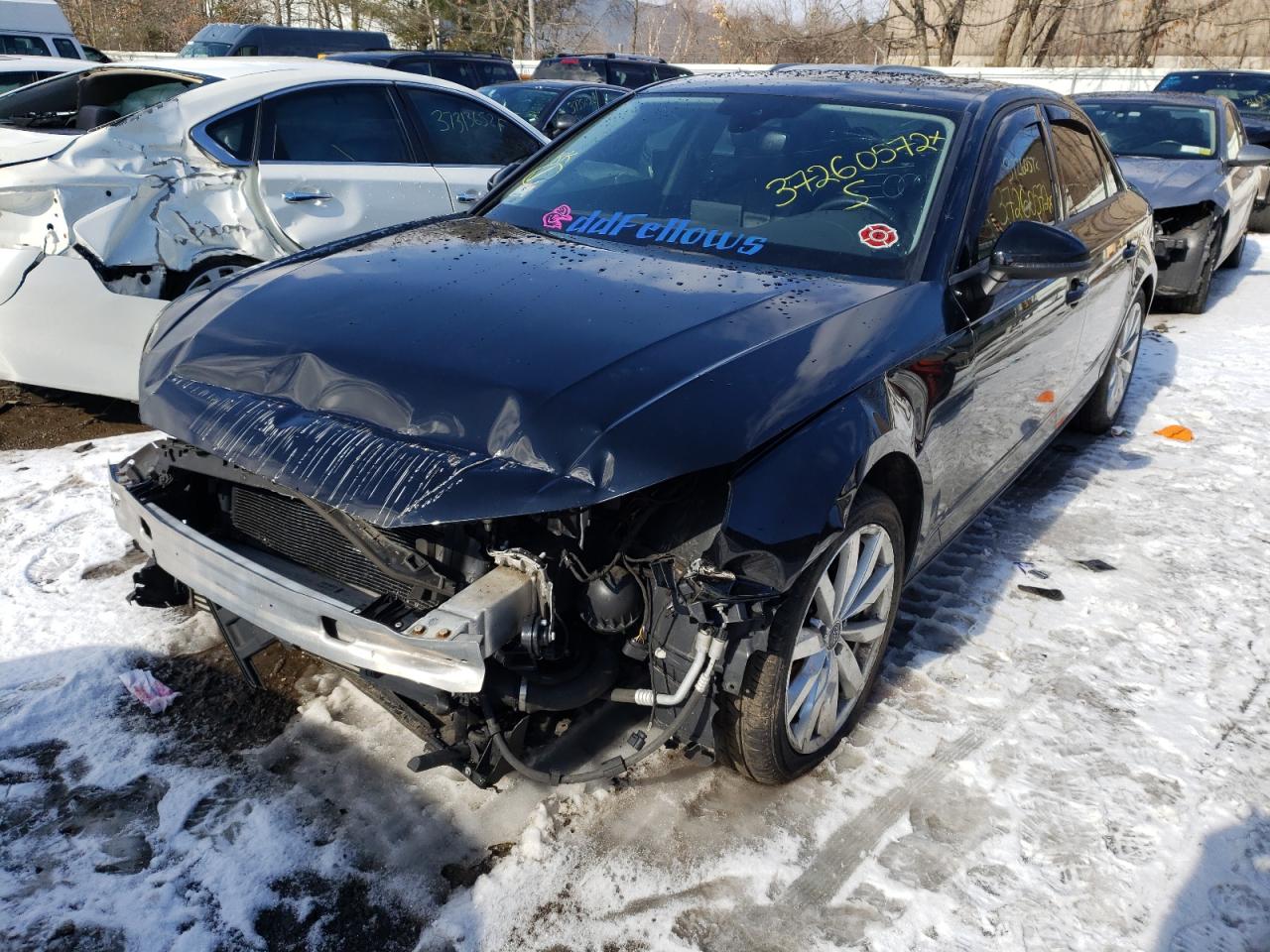 Photo 2 from auction – 2017 AUDI A4 PREMIUM with VIN WAUANAF44HN005297