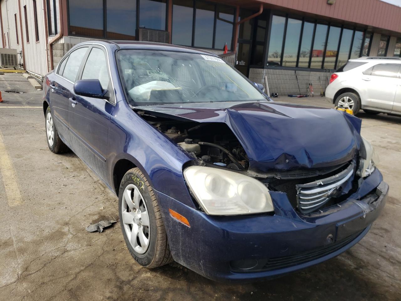 KIA OPTIMA LX 2007 with VIN KNAGE123175138007 - Photo from auction
