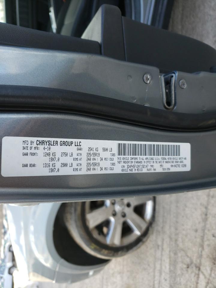 Photo 10 from auction – 2010 DODGE JOURNEY SX with VIN 3D4PH5FV2AT192147