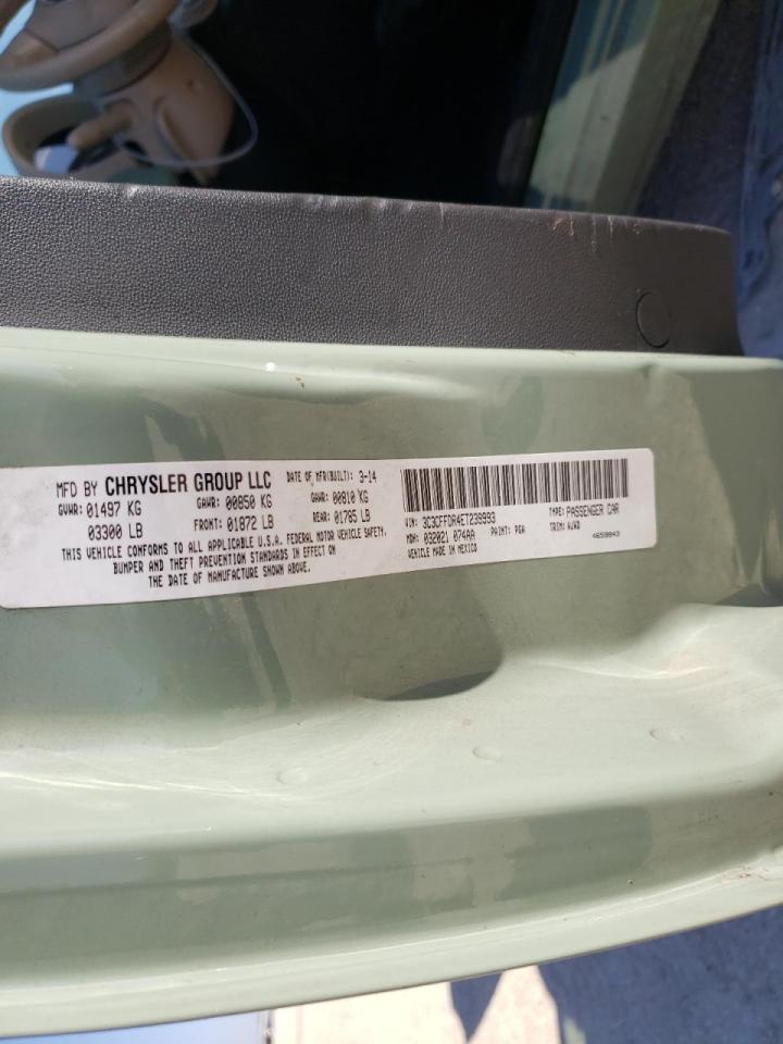 Photo 10 from auction – 2014 FIAT 500 POP with VIN 3C3CFFDR4ET239993