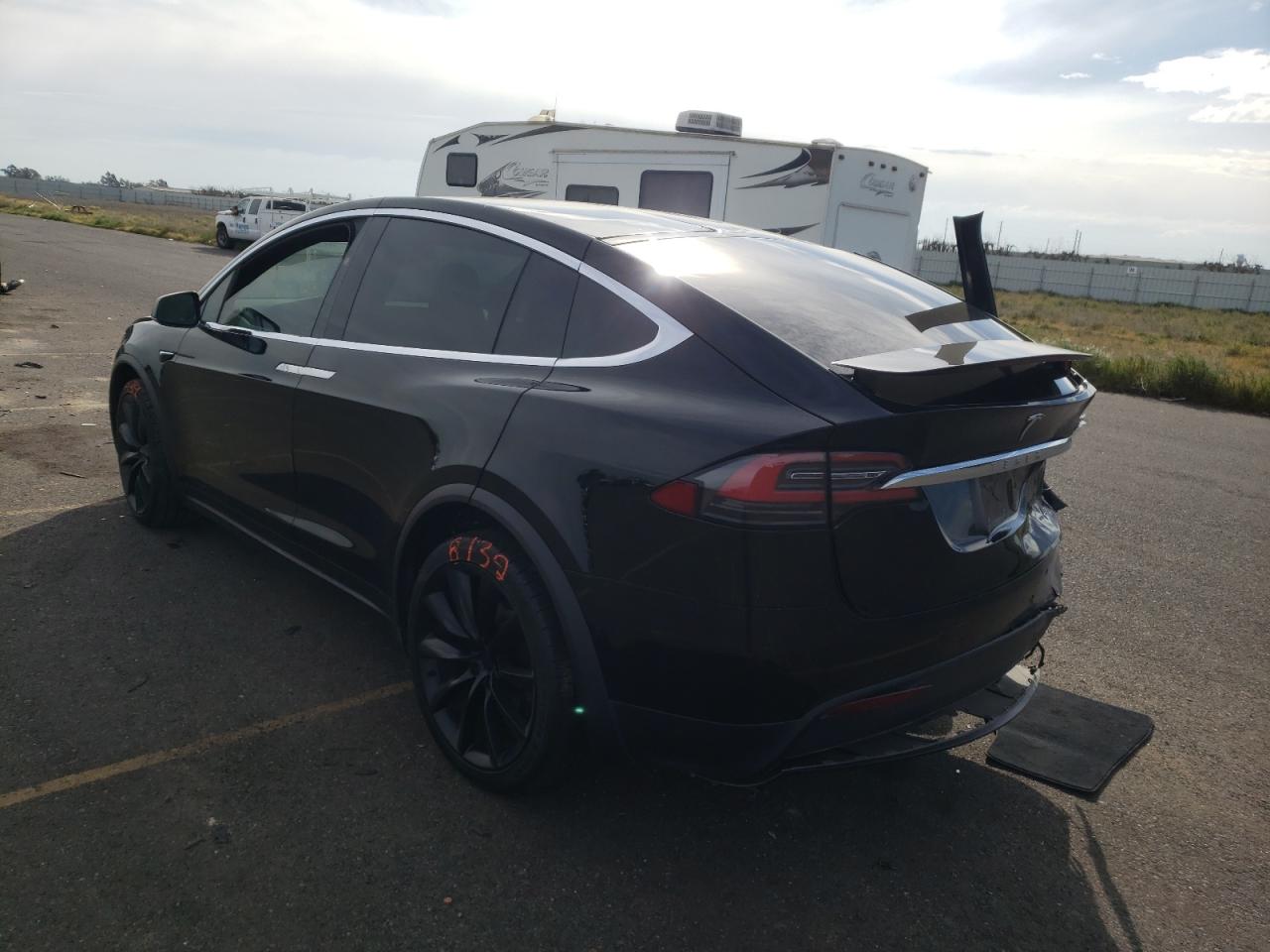 Photo 3 from auction – 2019 TESLA MODEL X with VIN 5YJXCBE22KF210390