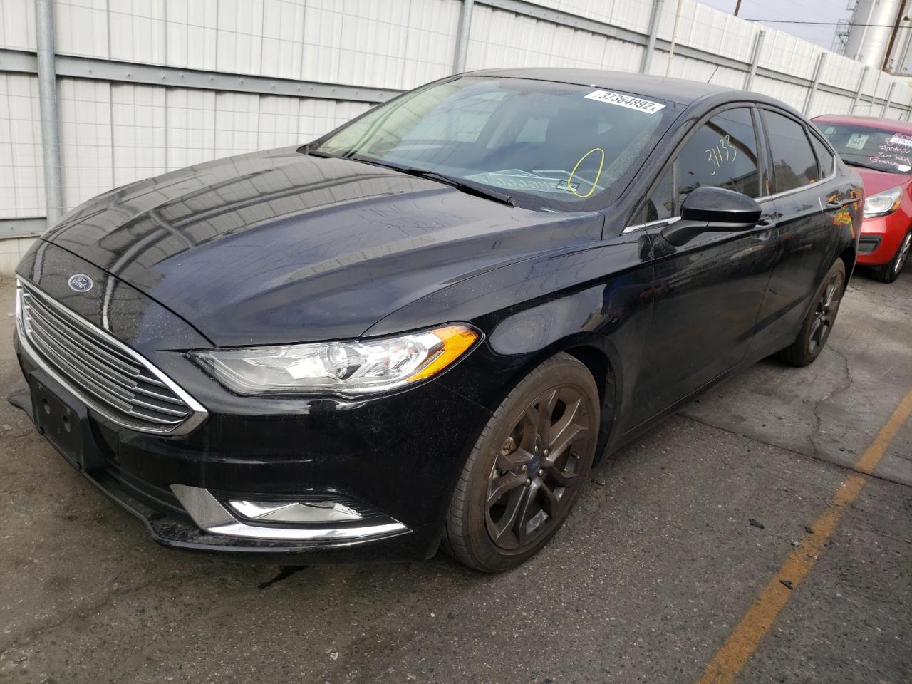 Photo 2 from auction – 2018 FORD FUSION SE with VIN 3FA6P0HD7JR262215