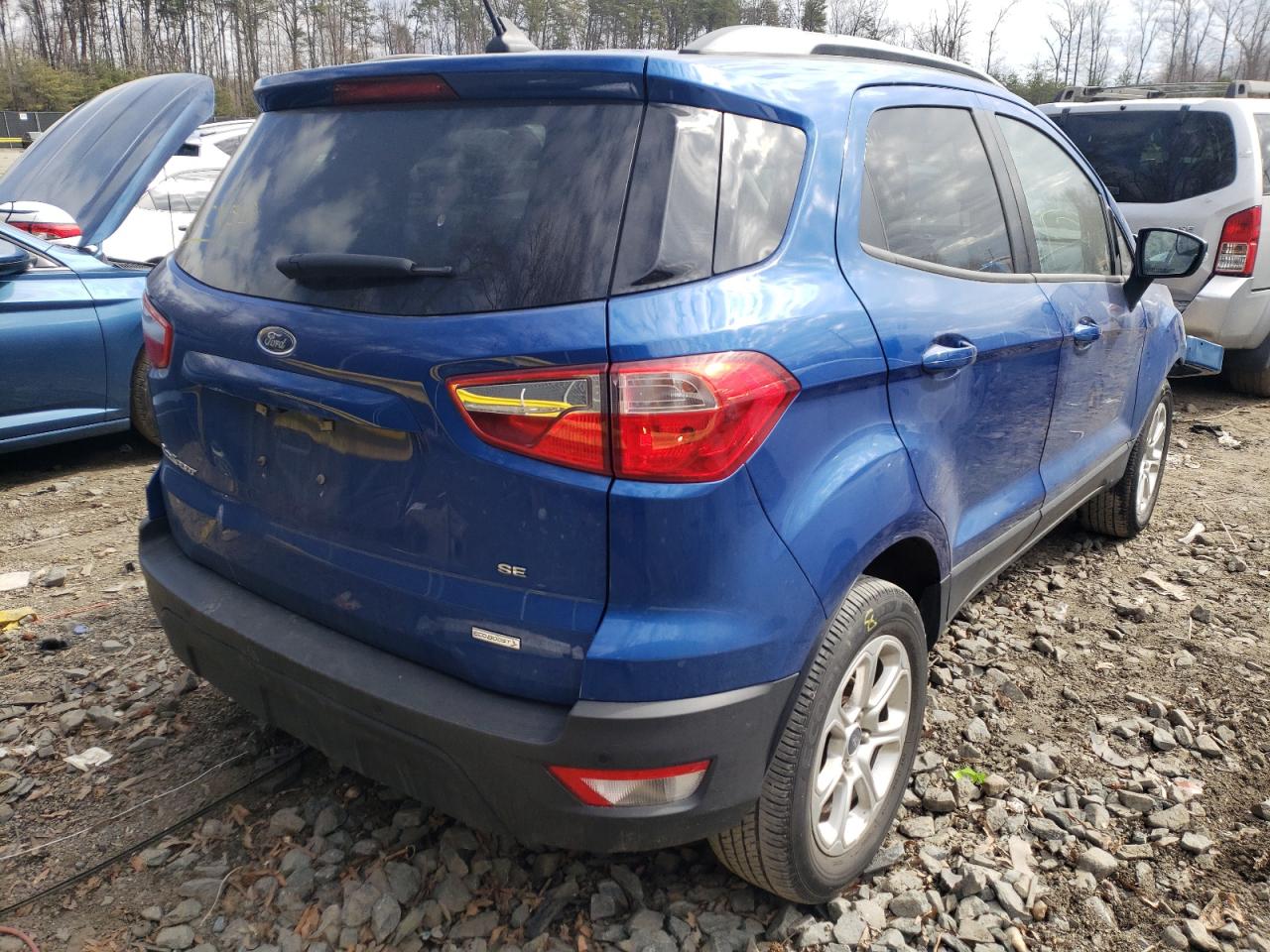 Photo 4 from auction – 2020 FORD ECOSPORT S with VIN MAJ3S2GE3LC340420