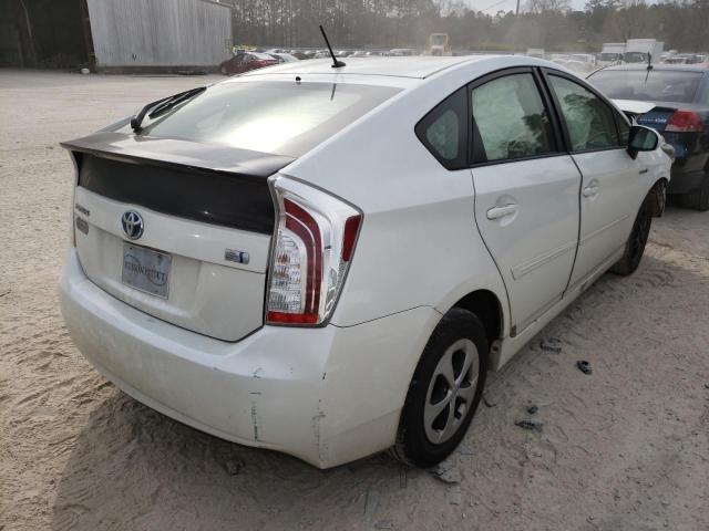 Photo 4 from auction – 2014 TOYOTA PRIUS with VIN JTDKN3DU5E1796660