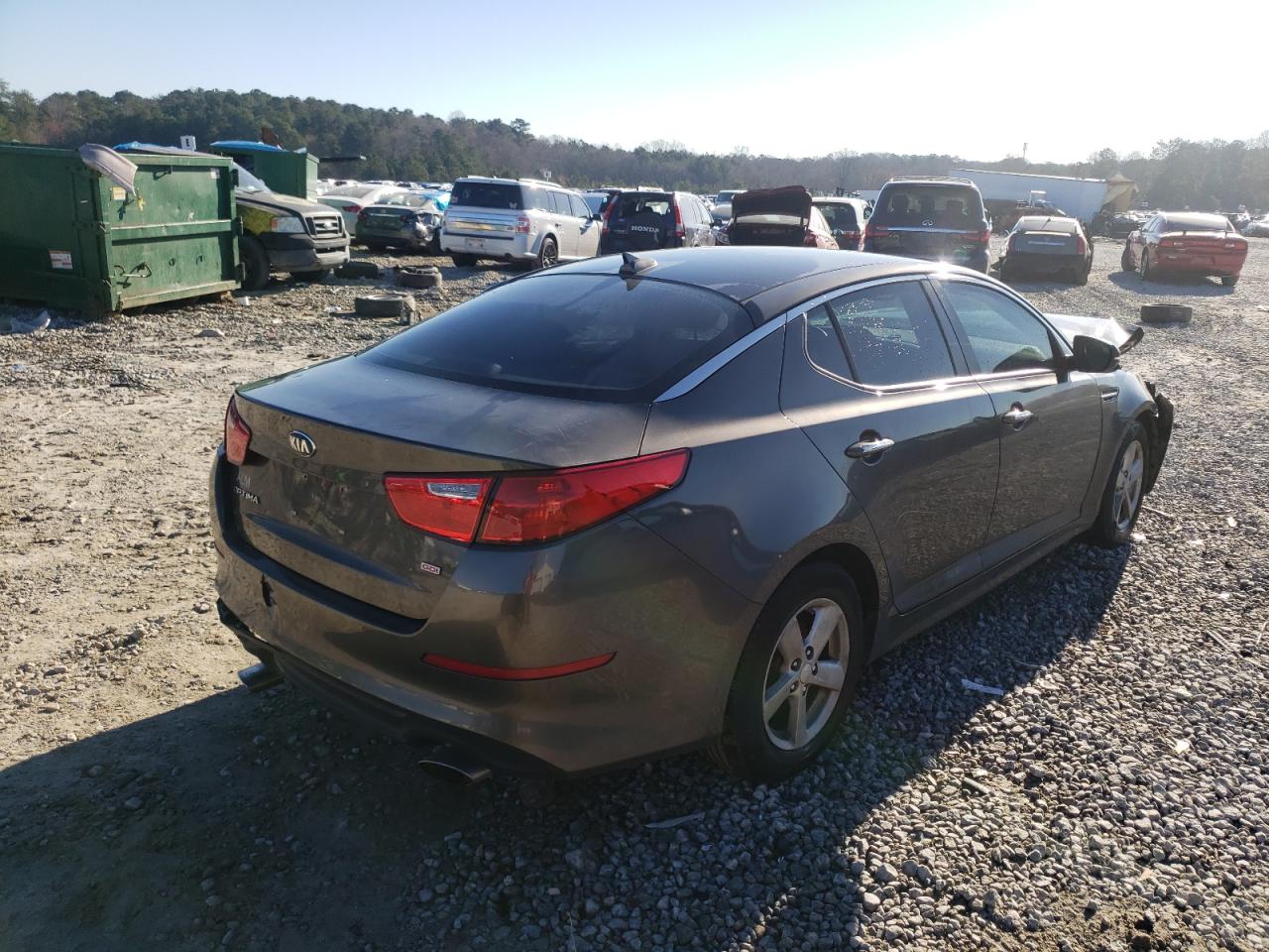 Photo 4 from auction – 2014 KIA OPTIMA LX with VIN 5XXGM4A74EG321874