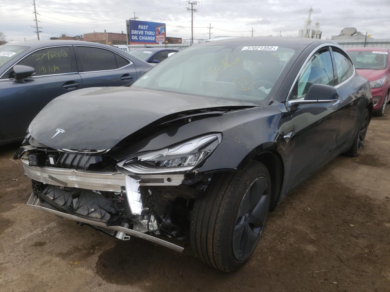 Photo 2 from auction – 2019 TESLA MODEL 3 with VIN 5YJ3E1EA8KF399024
